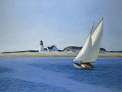 PGM Edward Hopper The Long Leg 1930 Reproducción de arte 81x61cm | Yourdecoration.es