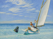 PGM Edward Hopper Ground Swell 1939 Reproducción de arte 70x50cm | Yourdecoration.es