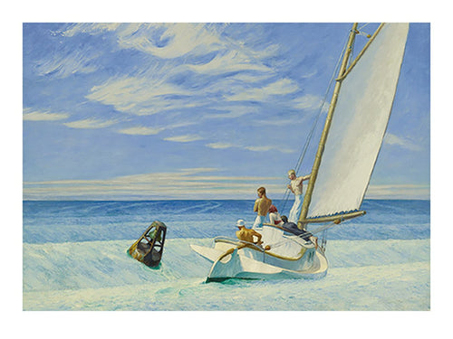 PGM Edward Hopper Ground Swell Reproducción de arte 40x30cm | Yourdecoration.es