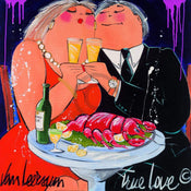 El van Leersum  True Love Reproducción de arte 70x70cm | Yourdecoration.es