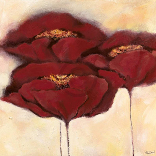 Elena Filatov  Mohn in Milch I Reproducción de arte 70x70cm | Yourdecoration.es