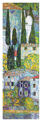 Gustav Klimt  Chiesa a cassone sul garda Reproducción de arte 35x100cm | Yourdecoration.es