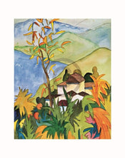 Hermann Hesse  Dorf Ã¼ber dem See Reproducción de arte 56x71cm | Yourdecoration.es