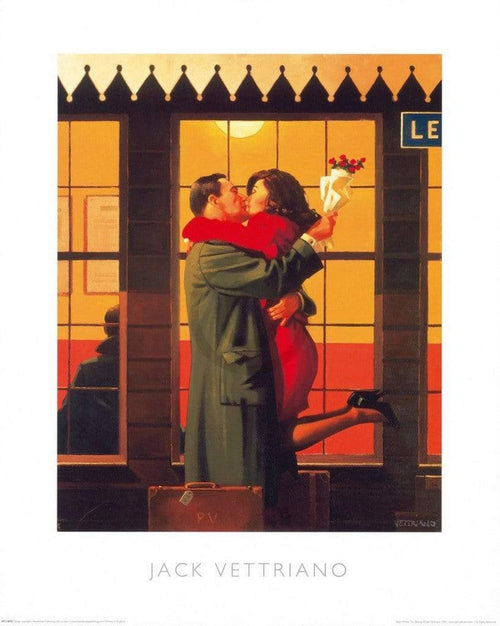 Jack Vettriano  Back Where You Belong Reproducción de arte 40x50cm | Yourdecoration.es