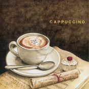 Mepas G.P.  Cappuccino Reproducción de arte 40x40cm | Yourdecoration.es