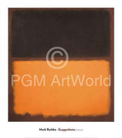 Mark Rothko  Untitled 18, 1963 Reproducción de arte 76x86cm | Yourdecoration.es