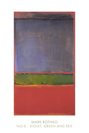 Mark Rothko  No. 6, 1951 Reproducción de arte 61x91cm | Yourdecoration.es