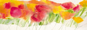 Marta Peuckert  Poppy ribbon yellow Reproducción de arte 100x35cm | Yourdecoration.es