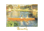 Auguste Renoir  La Senna ad asnieres Reproducción de arte 70x50cm | Yourdecoration.es