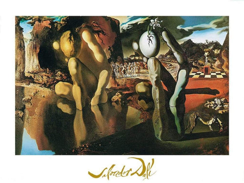 Salvador Dali  La metamorfosi di narciso Reproducción de arte 80x60cm | Yourdecoration.es