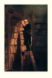 Carl Spitzweg  Der BÃ¼cherwurm Reproducción de arte 61x91cm | Yourdecoration.es