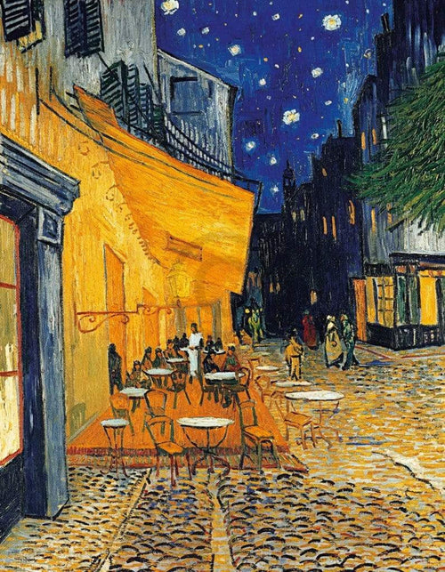 Vincent Van Gogh  CafÃ© Terrasse am Abend Reproducción de arte 70x90cm | Yourdecoration.es