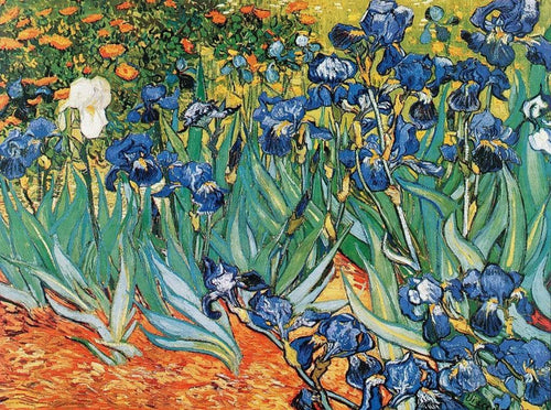 Vincent Van Gogh  Iris Reproducción de arte 80x60cm | Yourdecoration.es