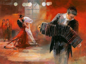 Willem Haenraets  Bandoneon Reproducción de arte 80x60cm | Yourdecoration.es