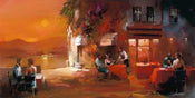 Willem Haenraets  Dinner for two I Reproducción de arte 100x50cm | Yourdecoration.es