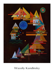 Wassily Kandinsky  Spitzen im Bogen, 1927 Reproducción de arte 60x80cm | Yourdecoration.es