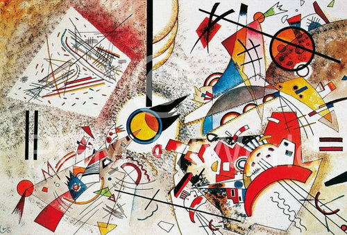 Wassily Kandinsky  Sans titre Reproducción de arte 100x70cm | Yourdecoration.es