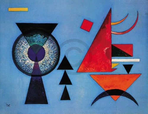 Wassily Kandinsky  Weiches Hart Reproducción de arte 100x70cm | Yourdecoration.es