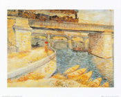 Vincent Van Gogh  Il ponte di Asnieres Reproducción de arte 50x40cm | Yourdecoration.es