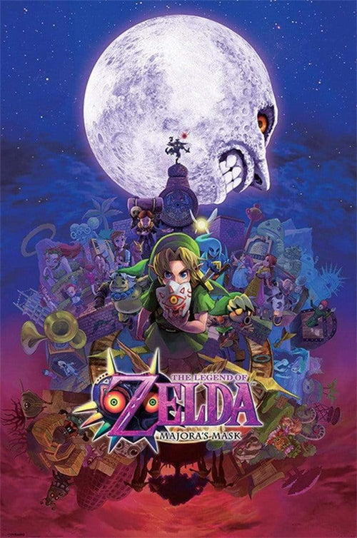 Pyramid The Legend of Zelda Majoras Mask Póster 61x91,5cm | Yourdecoration.es