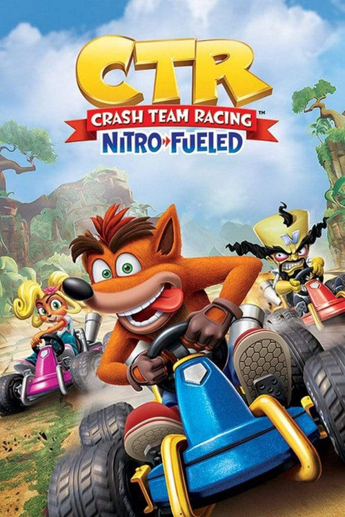 Pyramid Crash Team Racing Race Póster 61x91,5cm | Yourdecoration.es