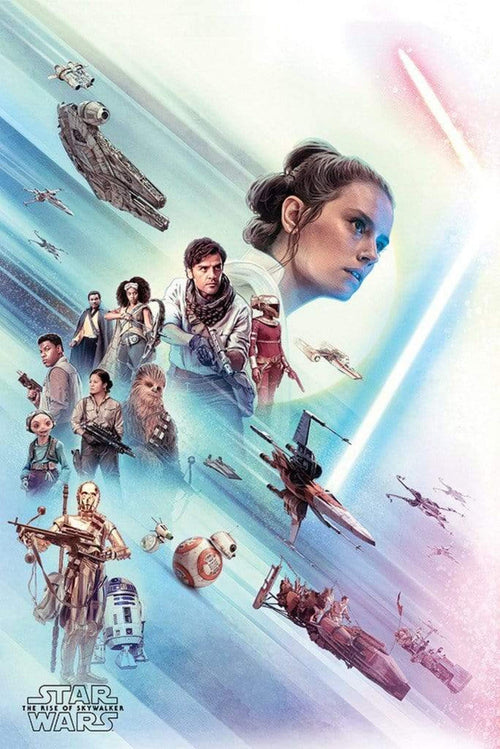 Pyramid Star Wars The Rise of Skywalker Rey Póster 61x91,5cm | Yourdecoration.es