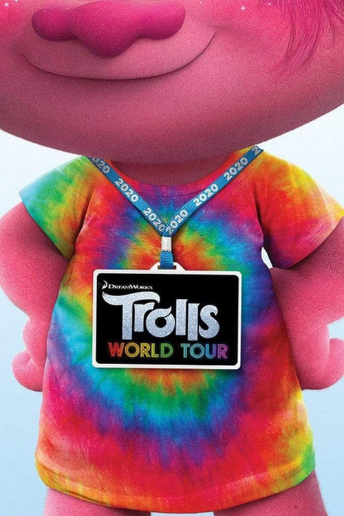 Pyramid Trolls World Tour Backstage Pass Póster 61x91,5cm | Yourdecoration.es