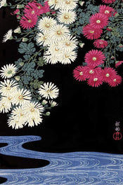 Pyramid Ohara Koson Chrysanthemum and Running Water Póster 61x91,5cm | Yourdecoration.es