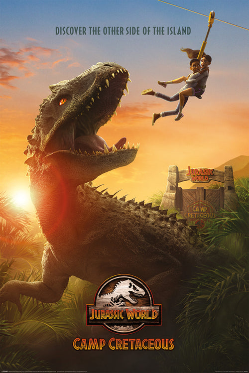 Pyramid Jurassic World Camp Cretaceous Teaser Póster 61x91,5cm | Yourdecoration.es