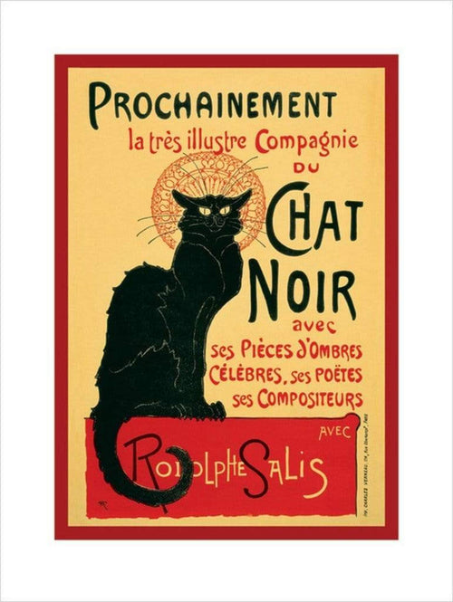 Pyramid Chat Noir Reproducción de arte 60x80cm | Yourdecoration.es