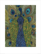 Pyramid Valentina Ramos The Peacock Reproducción de arte 60x80cm | Yourdecoration.es