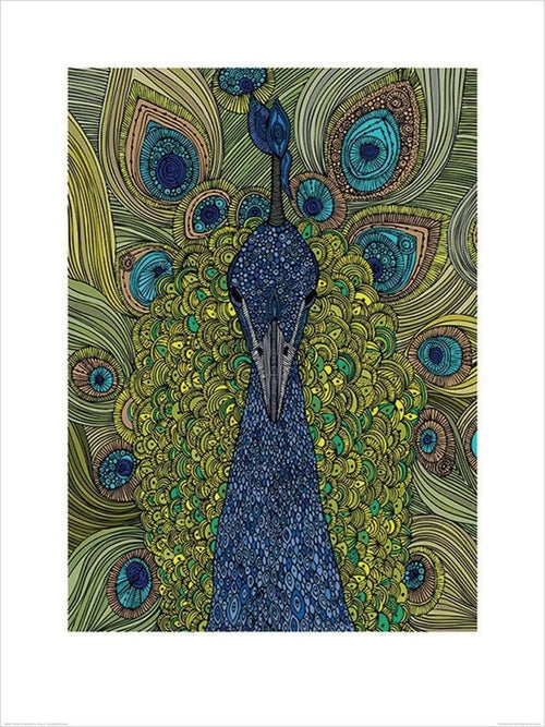 Pyramid Valentina Ramos The Peacock Reproducción de arte 60x80cm | Yourdecoration.es