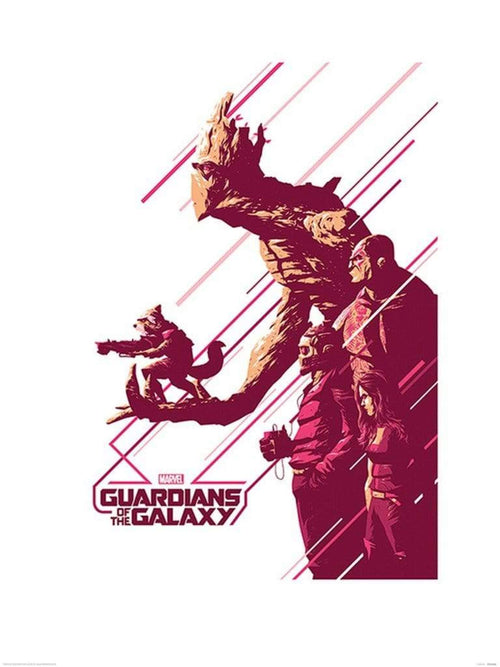 Pyramid Guardians of The Galaxy Stance Reproducción de arte 60x80cm | Yourdecoration.es