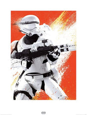 Pyramid Star Wars Episode VII Flametrooper Paint Reproducción de arte 60x80cm | Yourdecoration.es