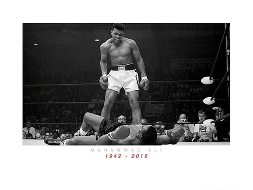 Pyramid Muhammad Ali Commemorative Ali Vs Liston Reproducción de arte 60x80cm | Yourdecoration.es