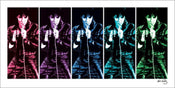 Pyramid Elvis Presley 68 Comeback Special Pop Art Reproducción de arte 50x100cm | Yourdecoration.es