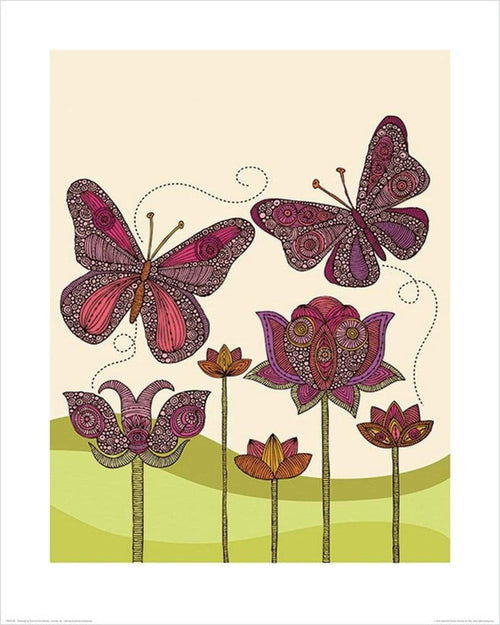 Pyramid Valentina Ramos Butterflies Reproducción de arte 40x50cm | Yourdecoration.es