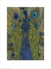 Pyramid Valentina Ramos The Peacock Reproducción de arte 30x40cm | Yourdecoration.es