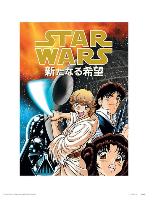 Reproducción de arte Star Wars Anime Assault 30x40cm Pyramid PPR44807 | Yourdecoration.es