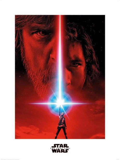 Pyramid Star Wars The Last Jedi Teaser Reproducción de arte 60x80cm | Yourdecoration.es