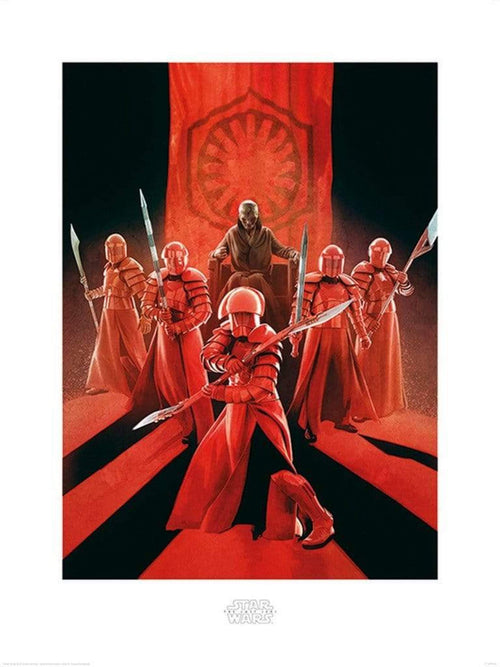 Pyramid Star Wars The Last Jedi Snoke and Elite Guards Reproducción de arte 60x80cm | Yourdecoration.be