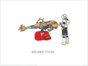 pyramid ppr54053 star wars never grow up Reproducción de arte 40x30cm | Yourdecoration.es