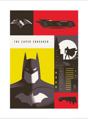 Pyramid Ppr54292 Warner Bros The Caped Crusader Reproducción de arte 30X40cm | Yourdecoration.es