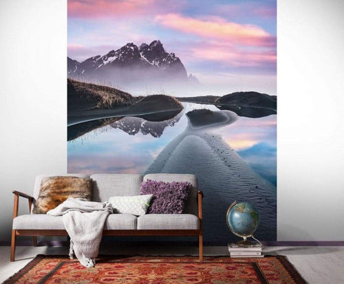 sh016 vd2 komar glowing vestrahorn Fotomural Tejido No Tejido 200x250cm 2 Tiras Ambiente | Yourdecoration.es