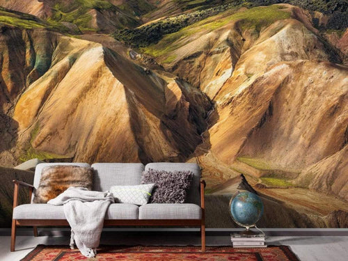 sh062 vd4 komar shiny mountains Fotomural Tejido No Tejido 400x250cm 4 Tiras Ambiente | Yourdecoration.es