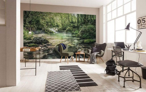 sh079 vd4 komar tranquil pool Fotomural Tejido No Tejido 400x250cm 4 Tiras Ambiente | Yourdecoration.es