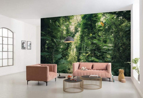 shx9 114 komar green leaves Fotomural Tejido No Tejido 450x280cm 9 Tiras Ambiente 29cc4879 5ab2 45f1 9256 8c7484532c8f | Yourdecoration.es