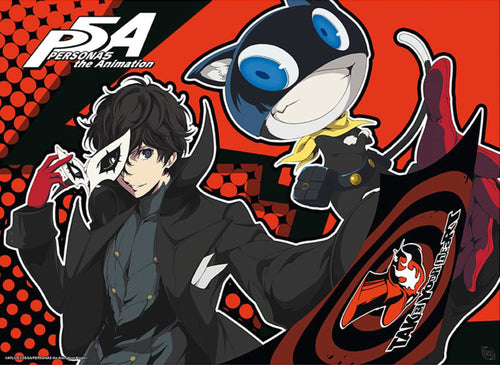 Póster Persona 5 Joker And Mona 52x38cm Abystyle GBYDCO333 | Yourdecoration.es