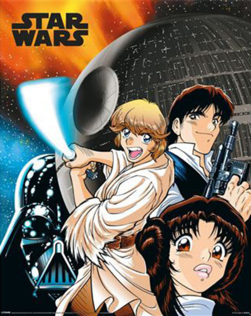 Póster Star Wars Manga Madness 40x50cm Pyramid MPP50819 | Yourdecoration.es