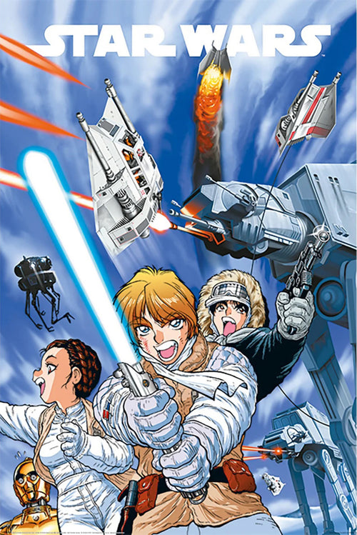 Póster Star Wars Manga Madness 61x91 5cm Pyramid PP35183 | Yourdecoration.es